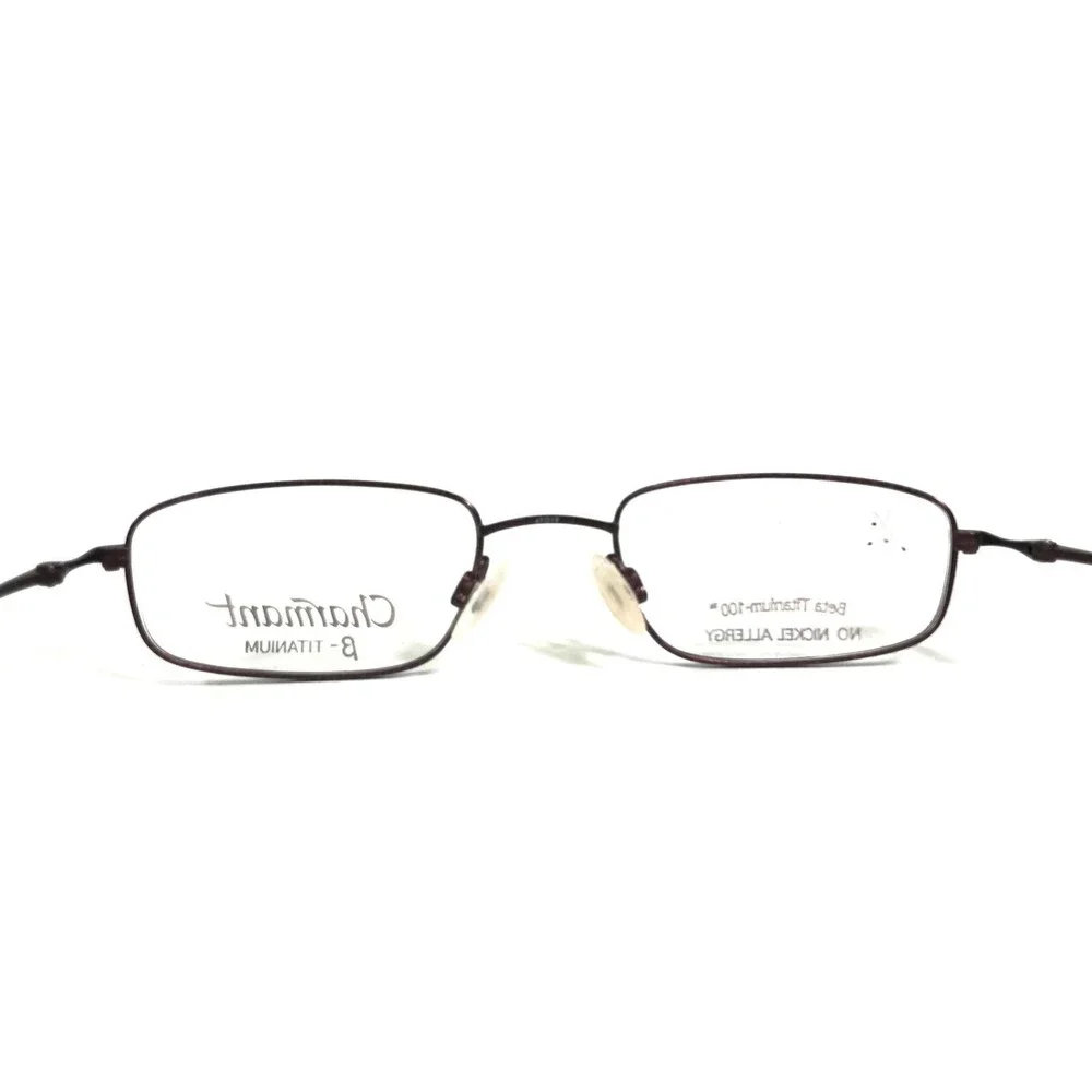 Charmant Eyeglasses Frames CH85722 COLOR BR Brown Rectangular Full Rim 47-19-140